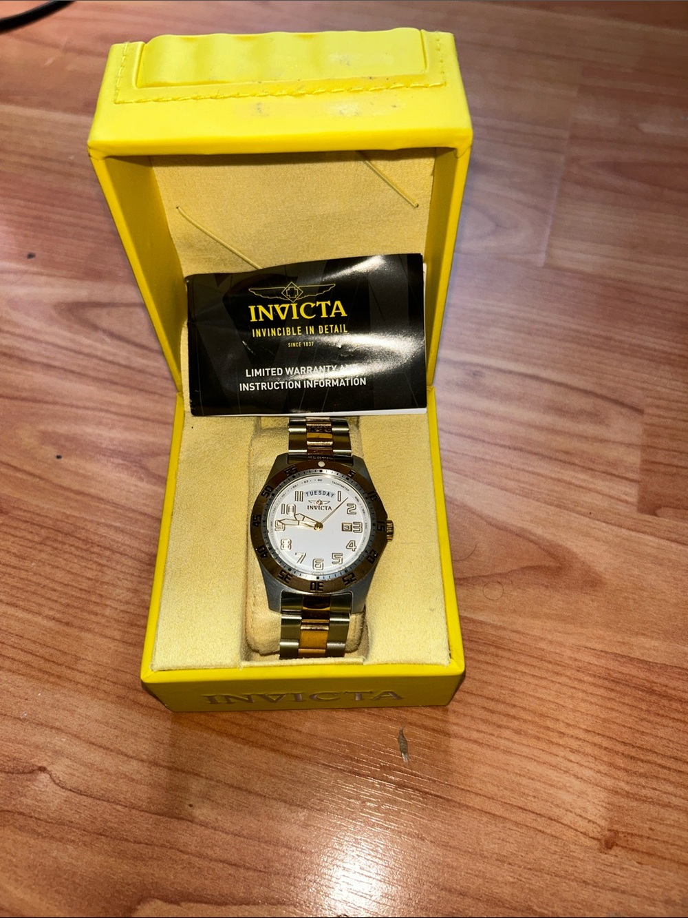 Invicta Two-Tone Men's Stainless Steel Watch - Gold & Silver